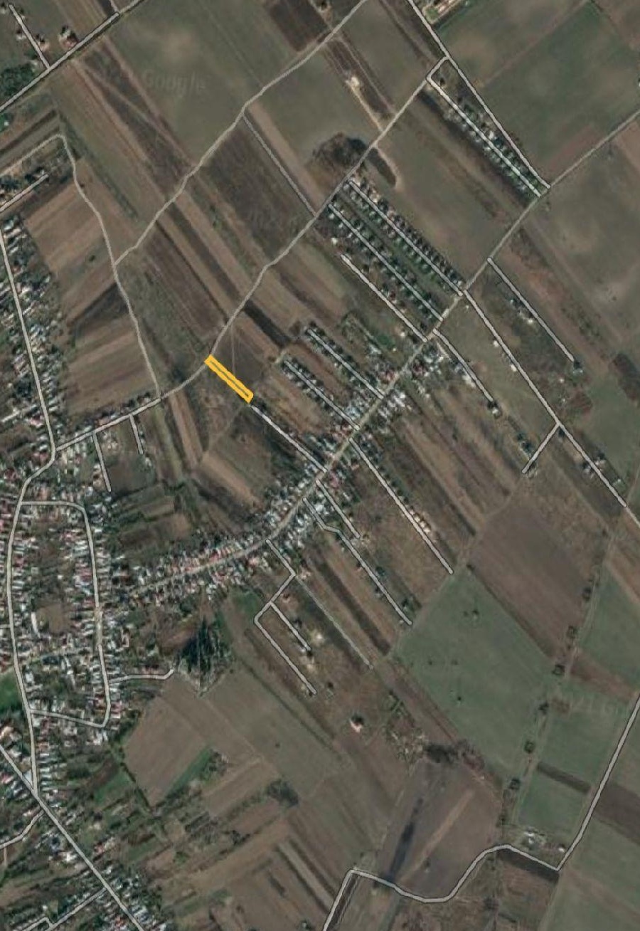 Teren intravilan Sabareni 2500 mp