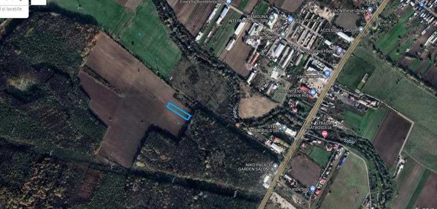 Teren Jilava langa padure