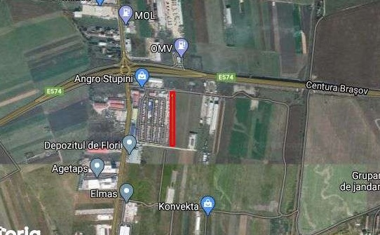 Teren langa piata Angro Stupini