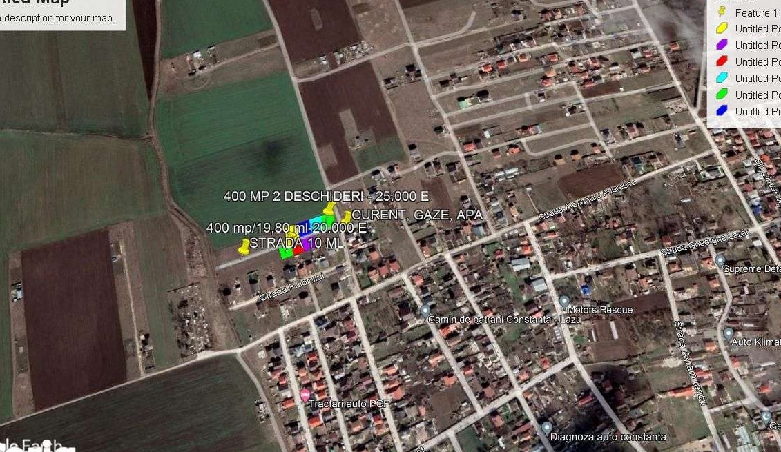 Teren Lazu 686 mp cu utilități