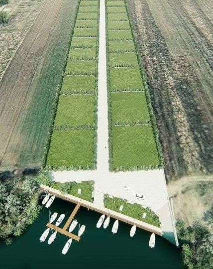 Teren + loc de acostare in complex pe Lacul Snagov