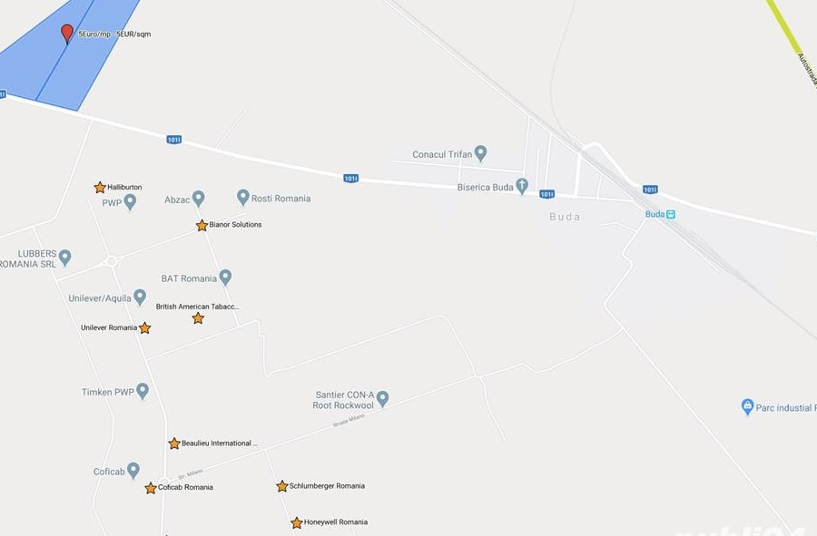 teren Parc industrial Ploiesti DN72 DJ101i min1.3ha