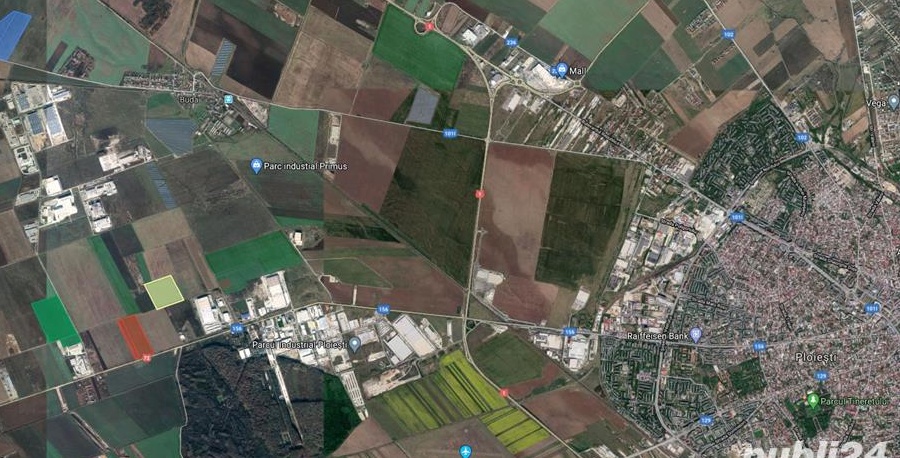 teren Parc industrial Ploiesti DN72 DJ101i min1.3ha