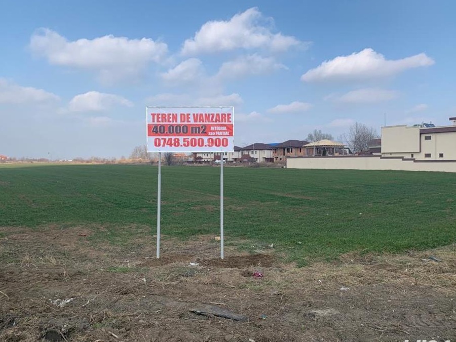 Teren pe centura Brăilei - 40.000 mp