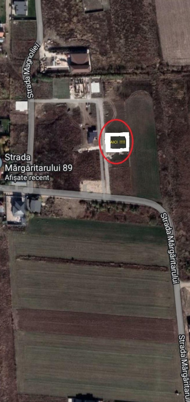 TEREN pentru casa 480 mp utili !  in Ostratu Corbeanca IF.