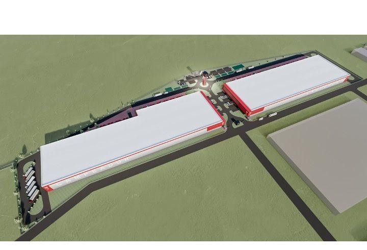 Teren pentru hale in Ocna Sibiului cu autorizatie de constructie.