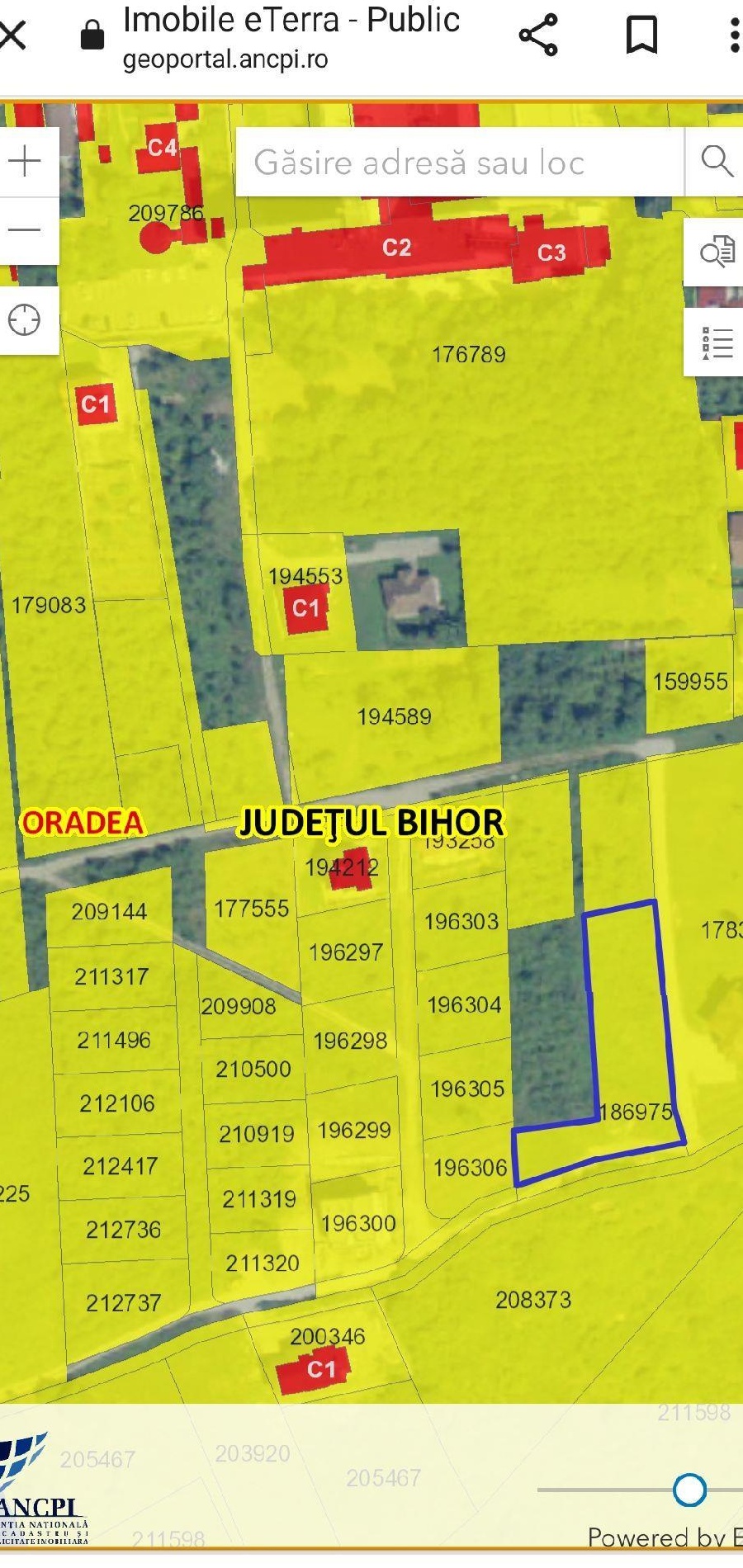 Teren Spitalul judetean Zona Doja Graurilor Rimler Karoly
