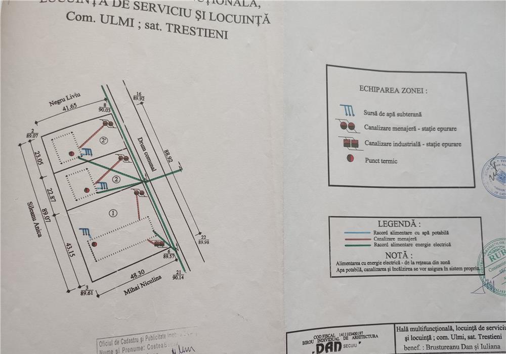 Teren stradal intravilan d 84 m Autostrada Buc-Pitesti km 24 Ulmi-Trestieni