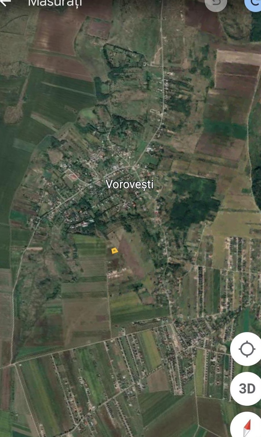 Teren Vorovesti-Miroslava 23 euro/mp