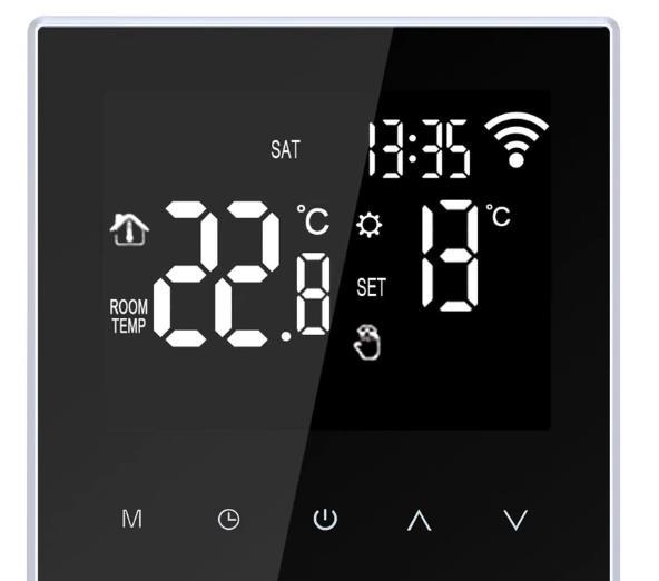 Termostat WIFI compatibil Alexa, Google home, pentru IPAT si IPEL