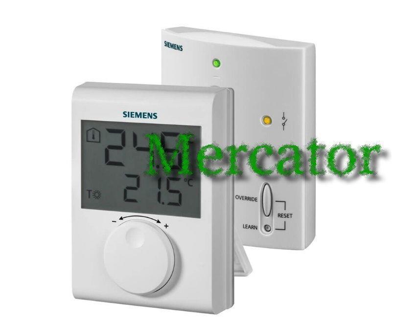 Termostat wireless SIEMENS RDH 100RF SET : ergonomic + economic / calitate germana