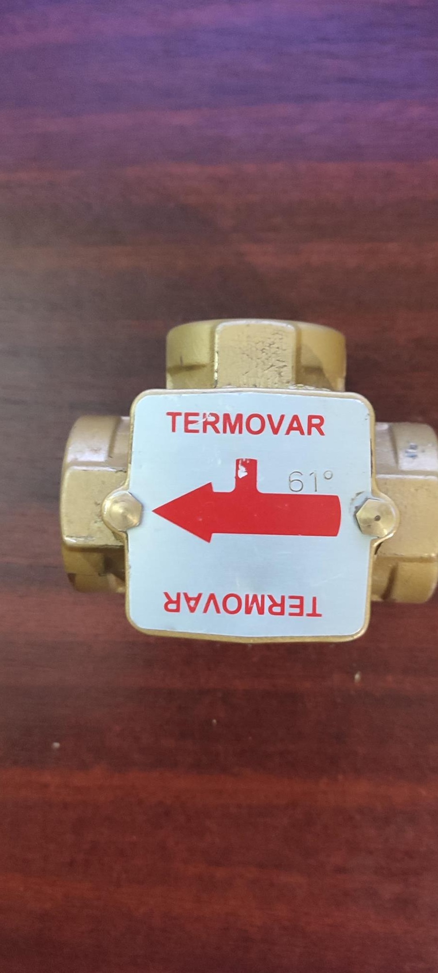 Termoventil Termovar DN 25 / 61 C 1 tol NOU