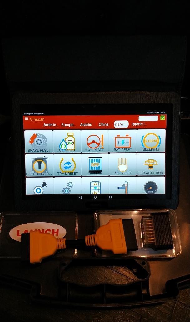Tester auto Diagnoza Launch x431 Easydiag 5.0 +Tableta Huawei 9.6"