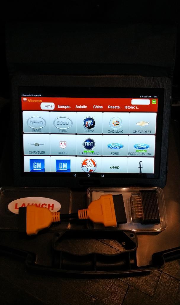 Tester auto Diagnoza Launch x431 Easydiag 5.0 +Tableta Huawei 9.6"
