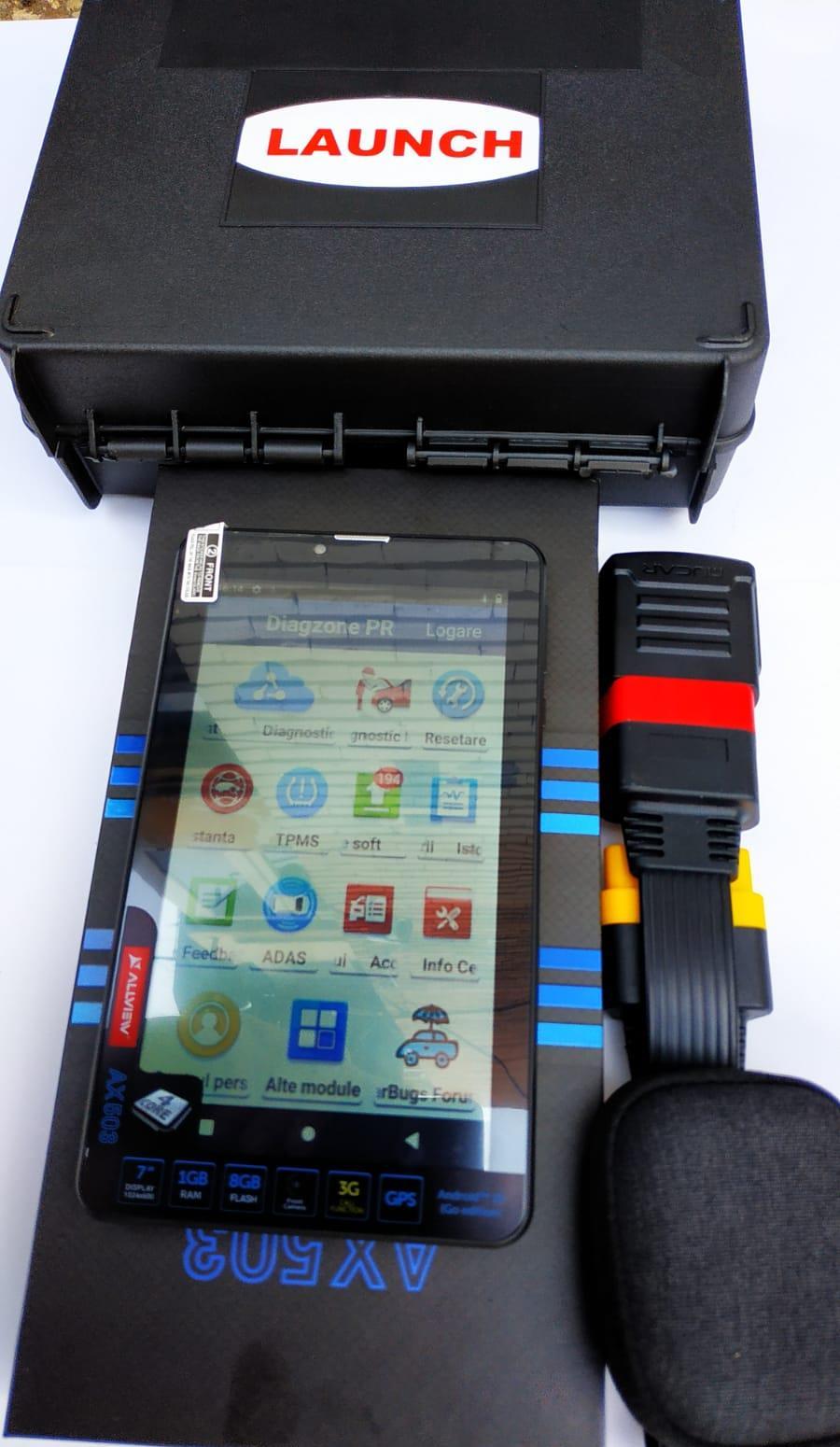 Tester auto Diagnoza Launch x431 Easydiag 5.0 +Tableta Huawei 9.6"