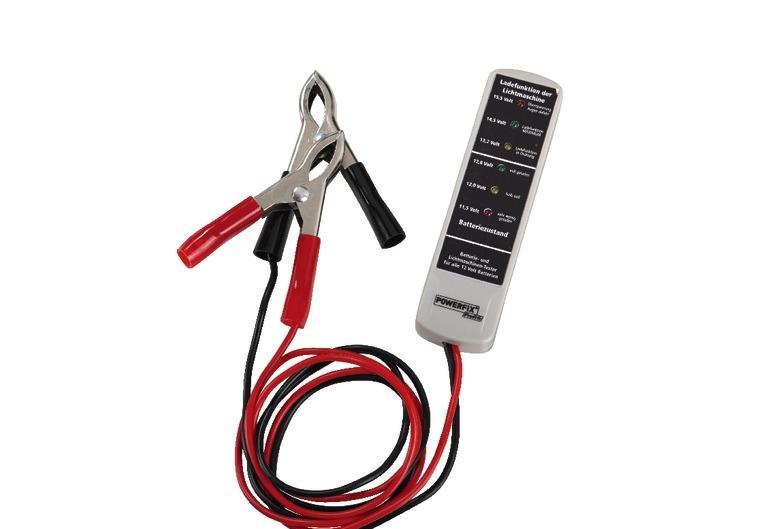TESTER baterie auto + alternator