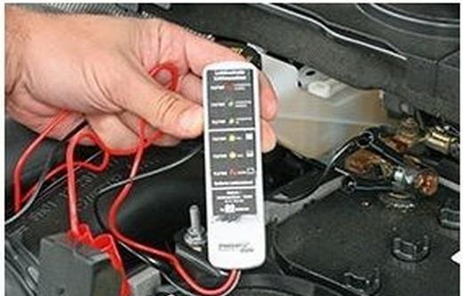 TESTER baterie auto + alternator