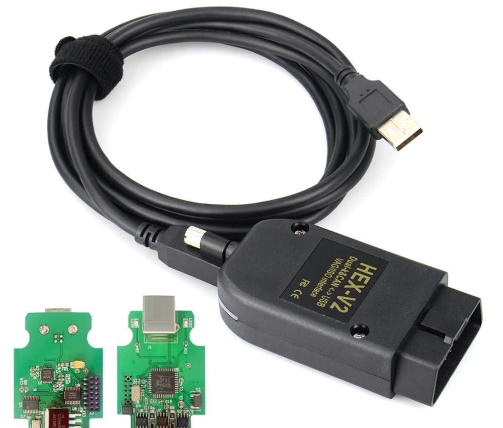 Tester / Diagnoza Auto VCDS VAG COM 22.3 / Hex-V2 VW AUDI Skoda Seat