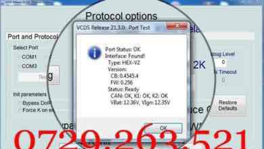 Tester VCDS Cu Procesor ARM STM32F405 - MQB - Real Hex-V2 22.3.0 En-Ro / Diagnoza Auto / Interfata