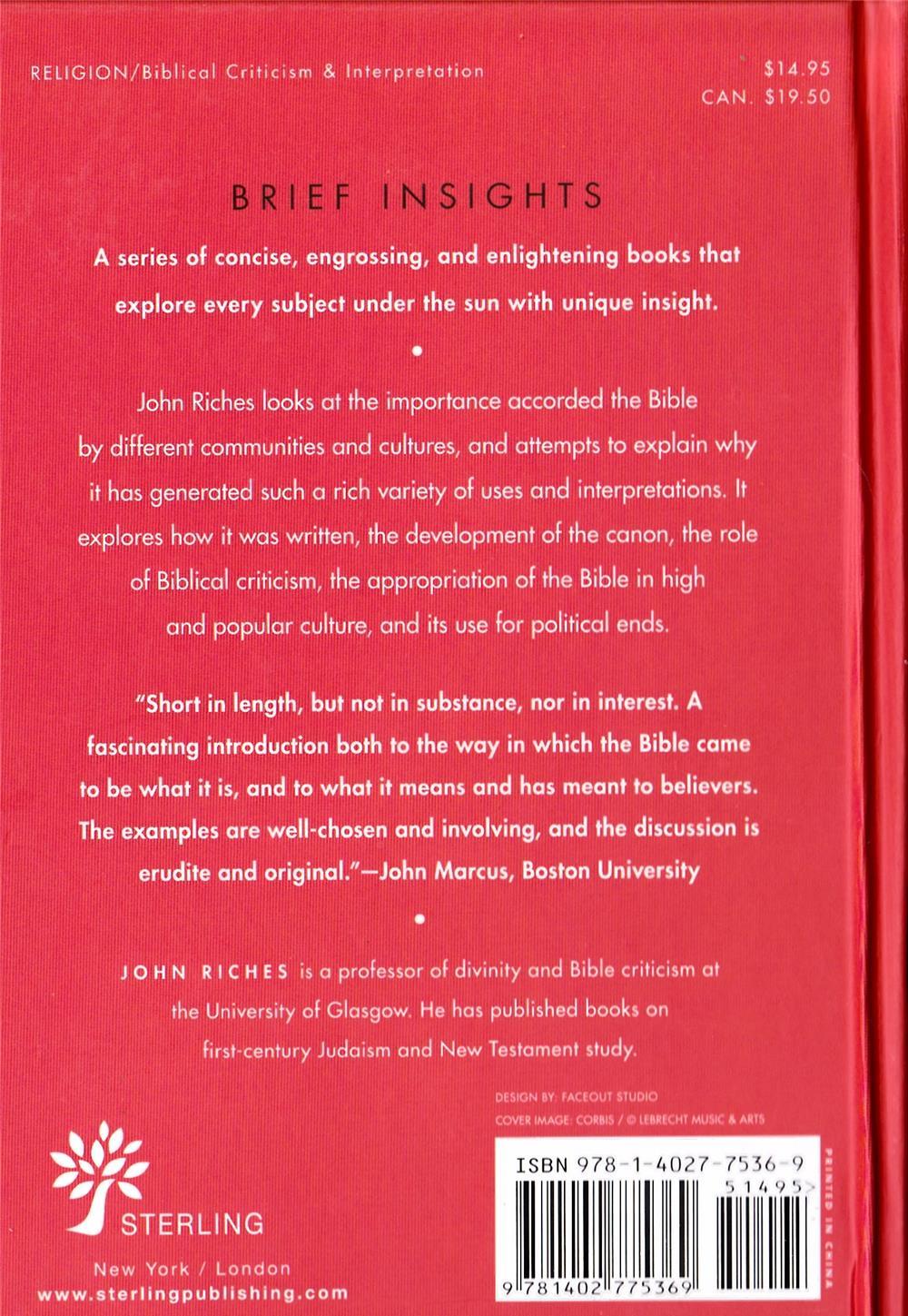 The Bible A Brief Insight