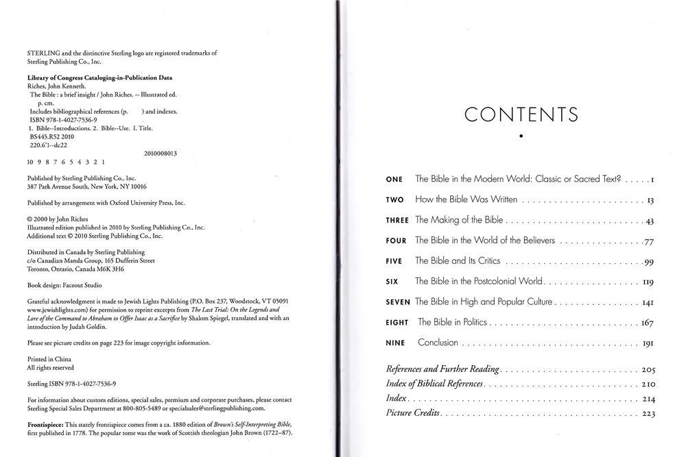 The Bible A Brief Insight
