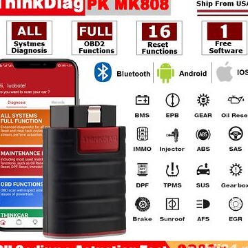 THINKDIAG Full Sytem + 15 Reset software 1 an Actualizare gratuită