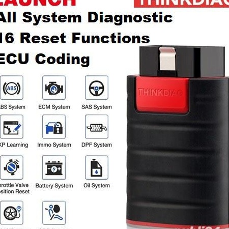 THINKDIAG Full Sytem + 15 Reset software 1 an Actualizare gratuită
