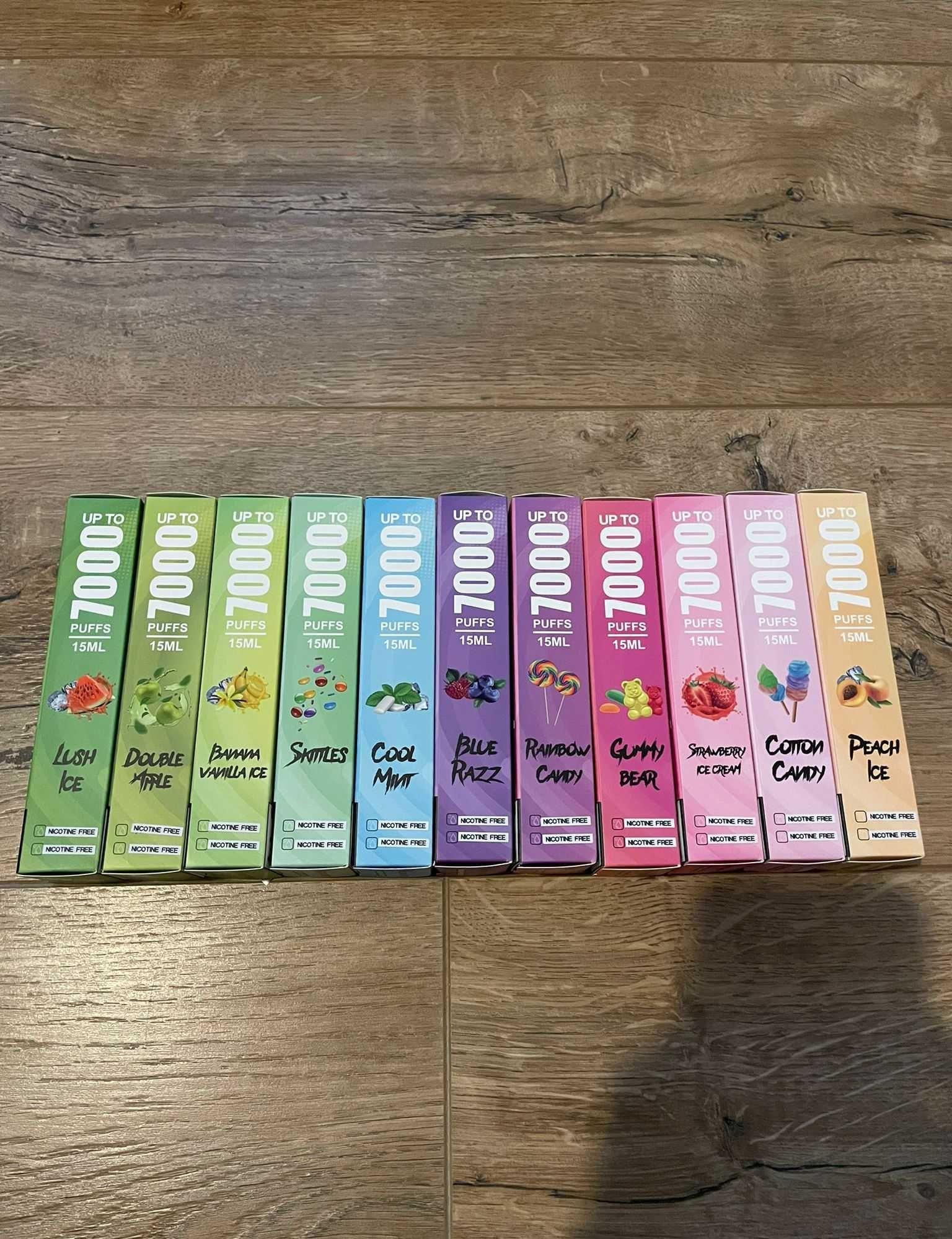 Tigara electronica Vape Spring 7000 fumuri arome noi 2022 incarcabile