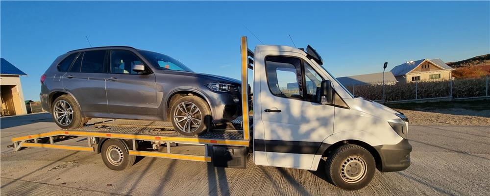 Tract ri auto/transport auto cu platform