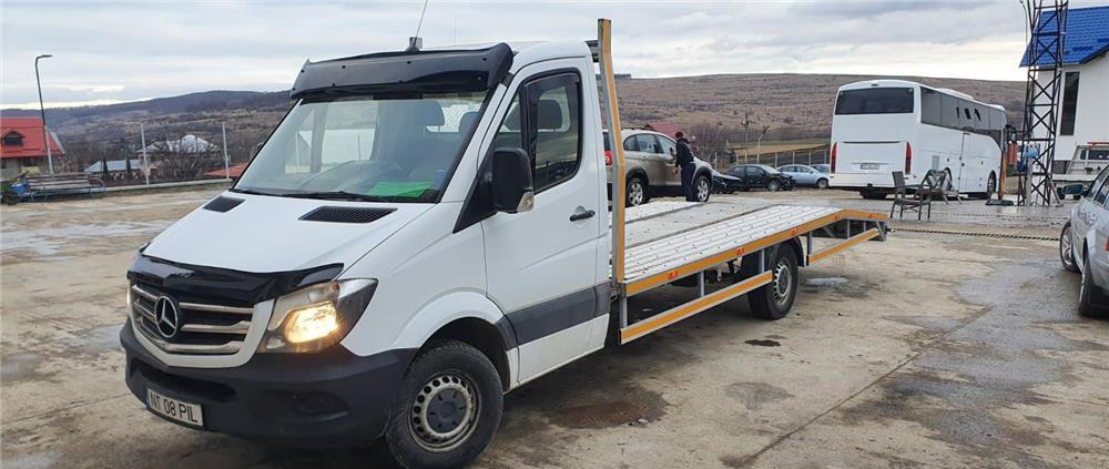 Tract ri auto/transport auto cu platform