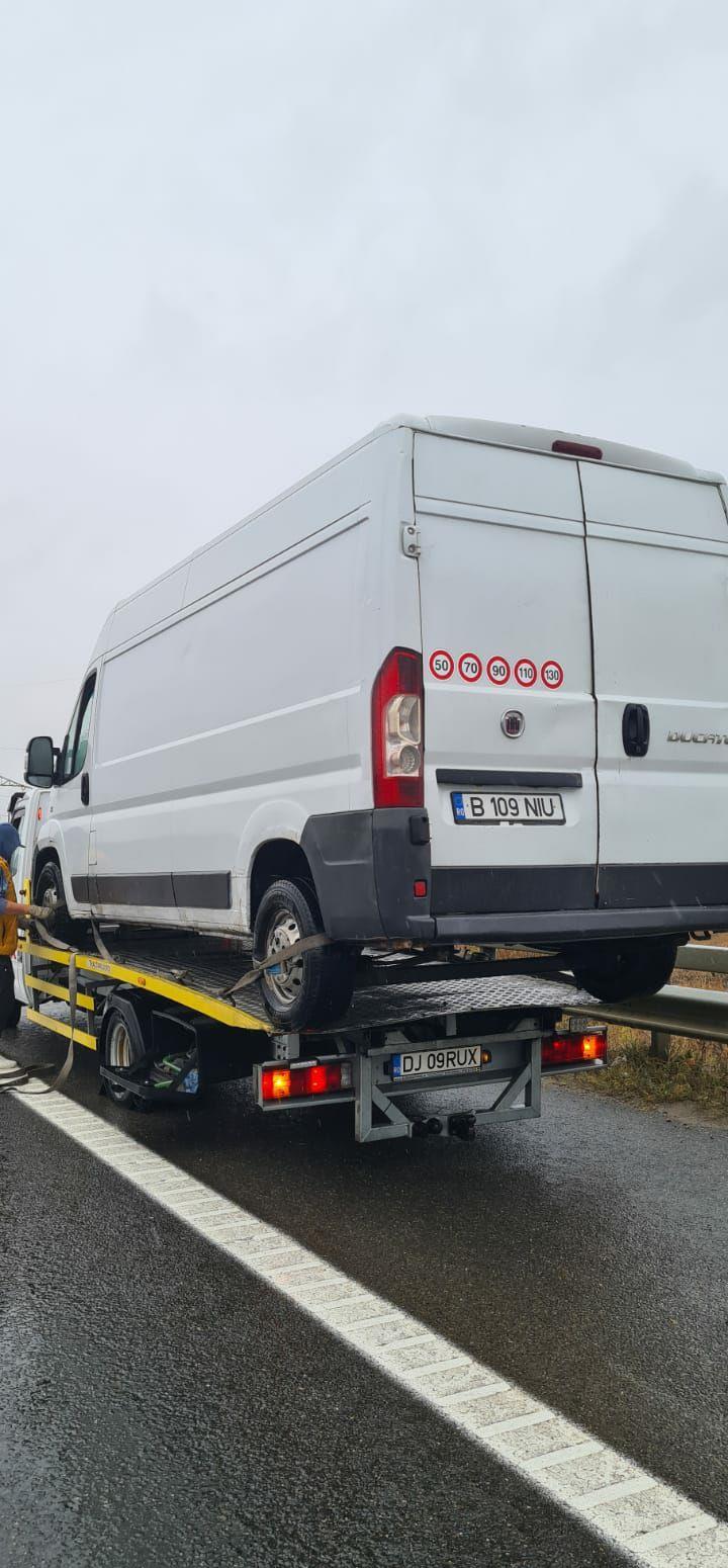 Tractari auto cu auto platforma hidraulica si fixa
