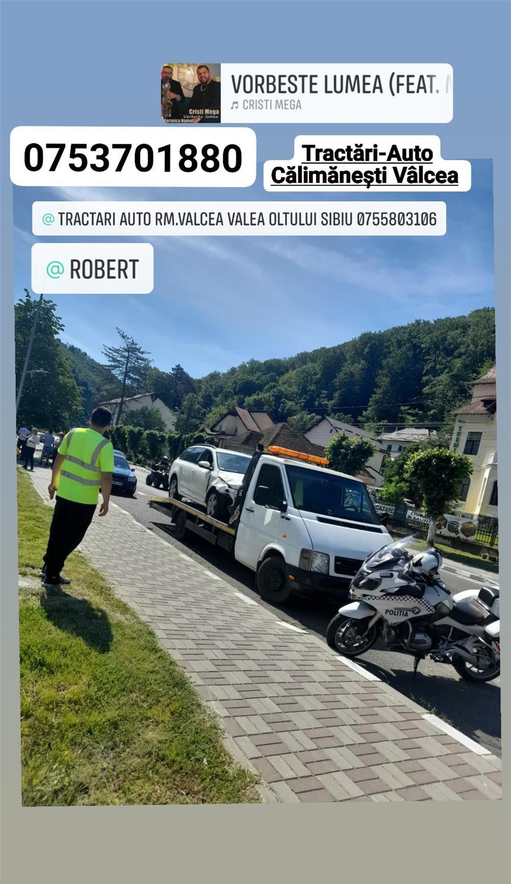 Tractări Auto Valcea Rm.Valcea Dedulesti Moraresti Lintesti Călimănești Tutulesti Balota NON-STOP