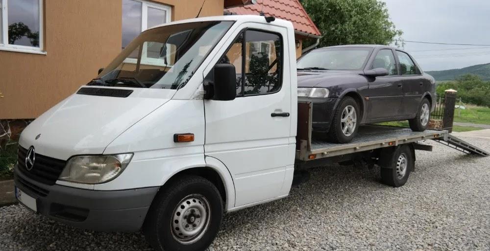 Tractari. Transport auto cu platforma. Depanare.