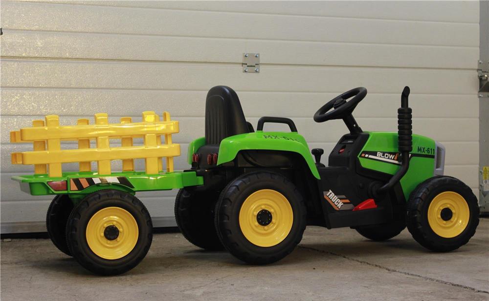 Tractor electric cu Remorca si  Telecomanda