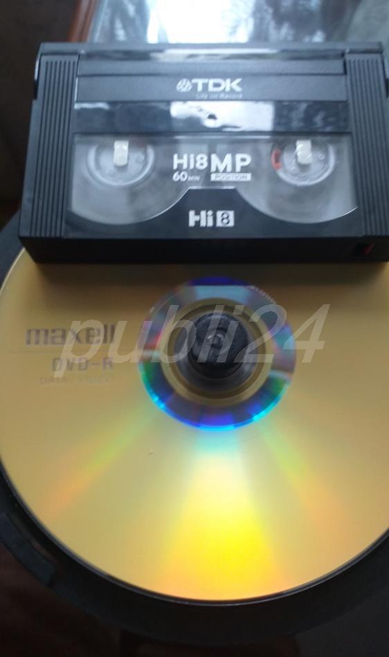 Transfer casete video