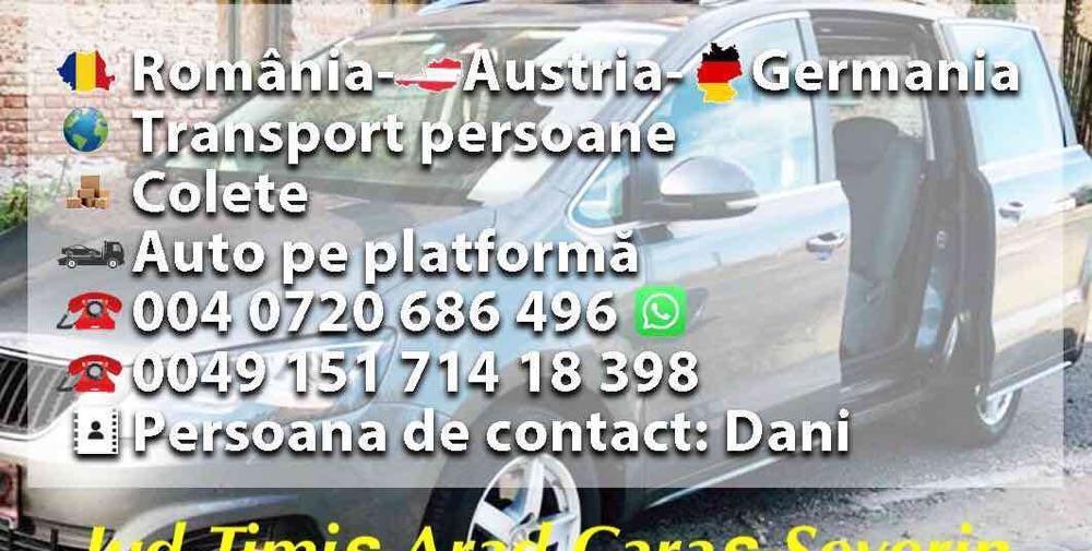 Transport auto din Germania Austria spre Romania