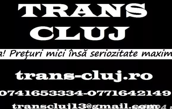 Transport, Manipulare, Marfa, Mobila, Moloz, Bagaje, Debarasare Cluj