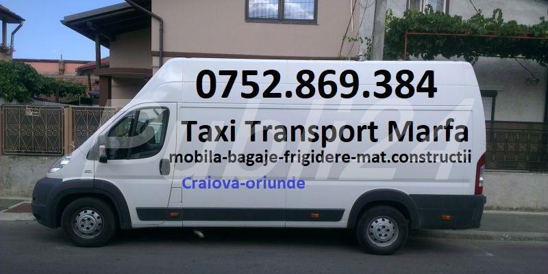 Transport marfa diversa.Transport mobila,bagaje,electrocasnice,materiale constructie.Mutari diverse