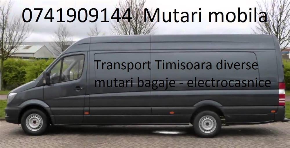 Transport marfa - Mutari mobila- mutari diverse lucruri  Ridic moloz Debarasari  mobila