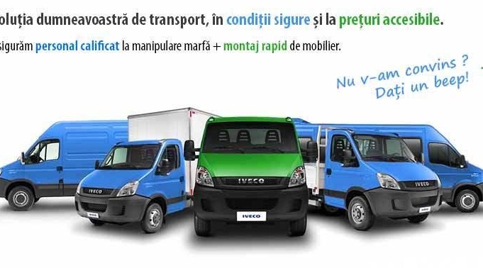 Transport marfa si Expeditii marfa oriunde 1-24 tone