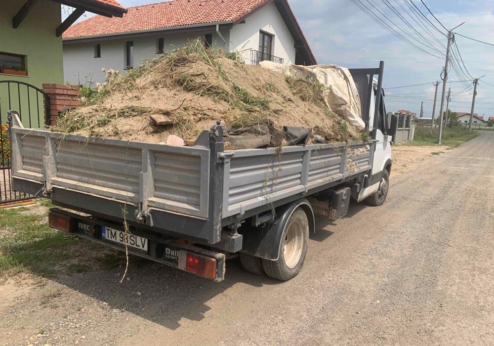 Transport nisip,sort,piatra concasata,beton spart,balast,pamant galben-negru,moloz,materiale c-tii