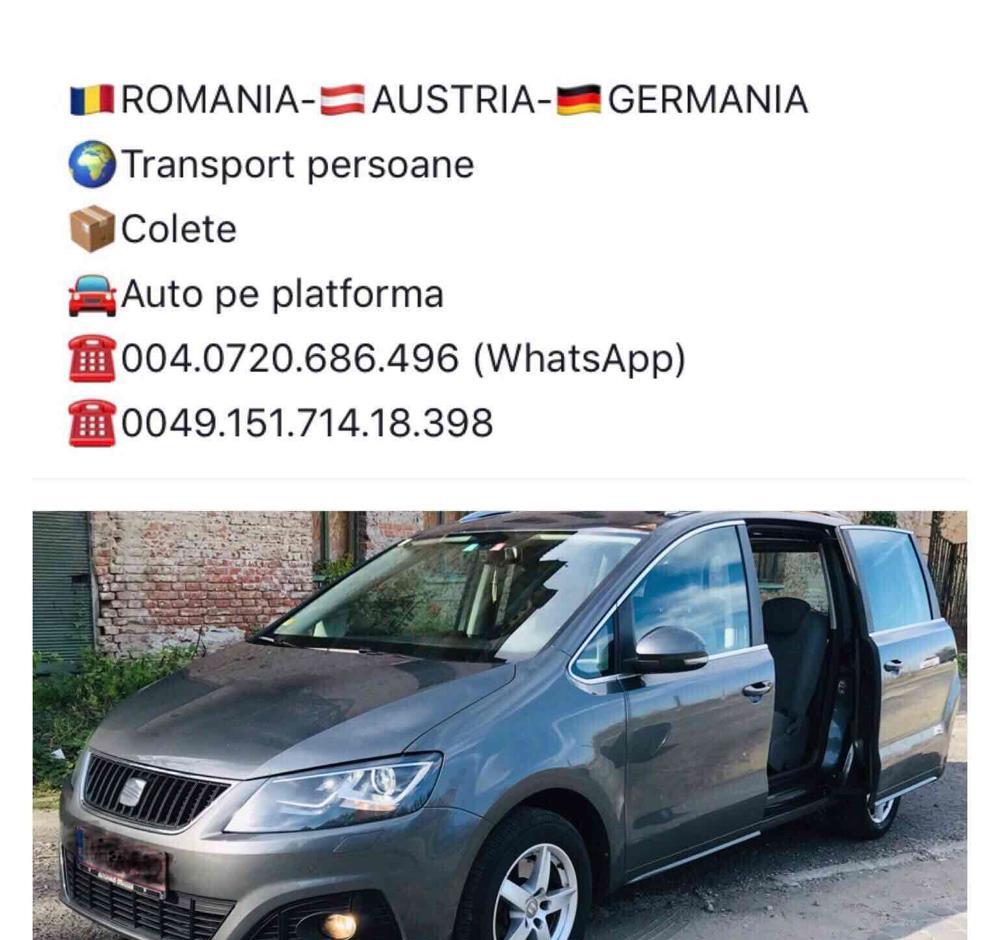 Transport Persoane Germania