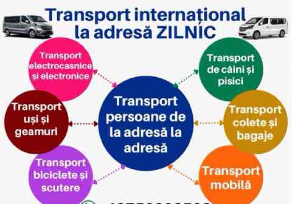 Transport persoane si colete la adresa Austria ZILNIC