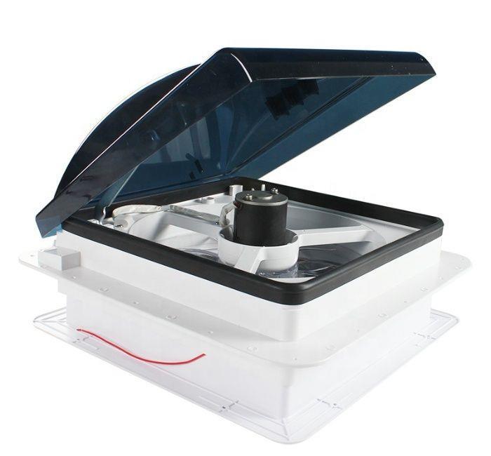 Trapa NOUA cu ventilator 12 V rulota autorulota RV 40x40 cm IN-OUT Air