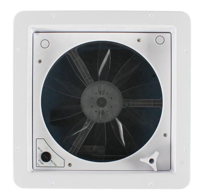 Trapa NOUA cu ventilator 12 V rulota autorulota RV 40x40 cm IN-OUT Air