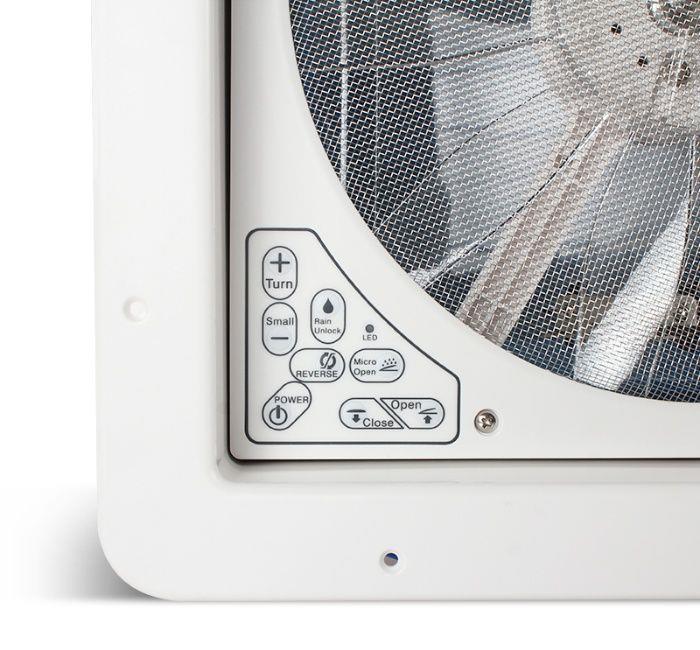 Trapa NOUA ventilator telecomanda 6 viteze IN-OUT rulota autorulota Garantie/Factura