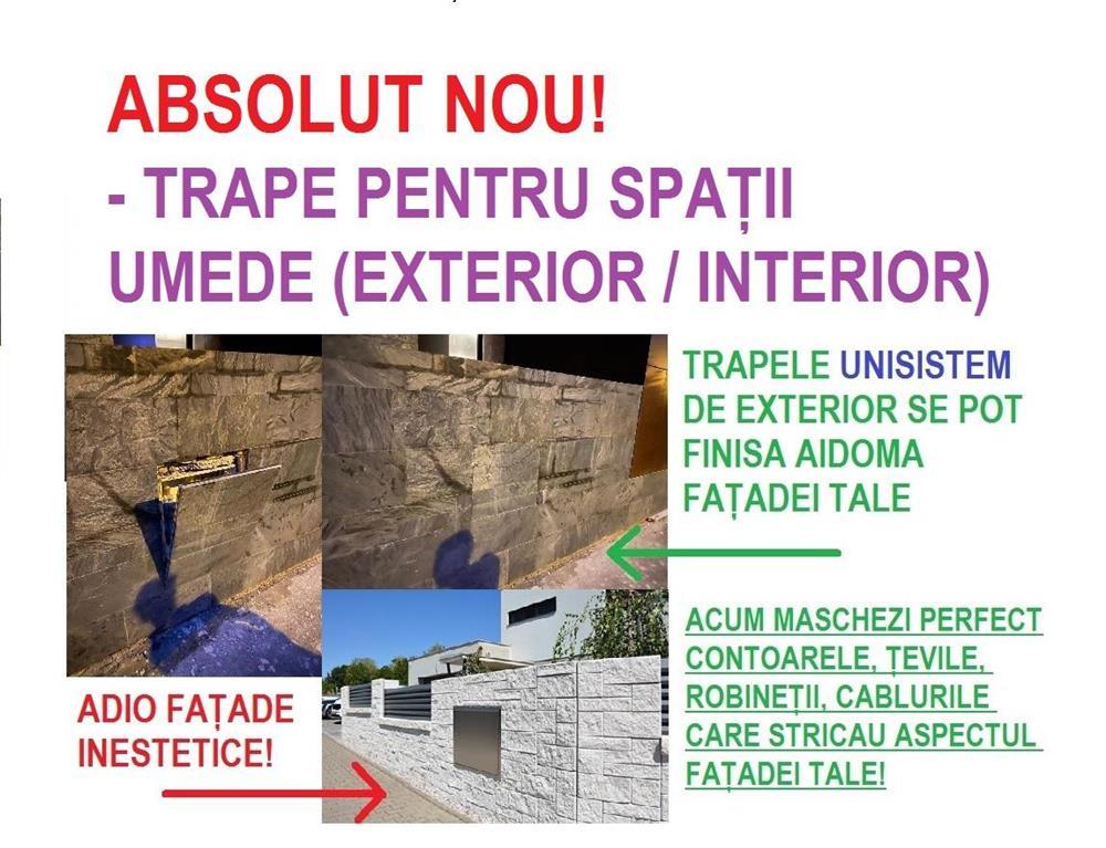 Trape pentru spații umede - exterior / interior