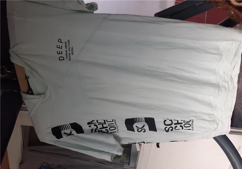 Tricou bărbaţi mânecă scurtă, cu glugă