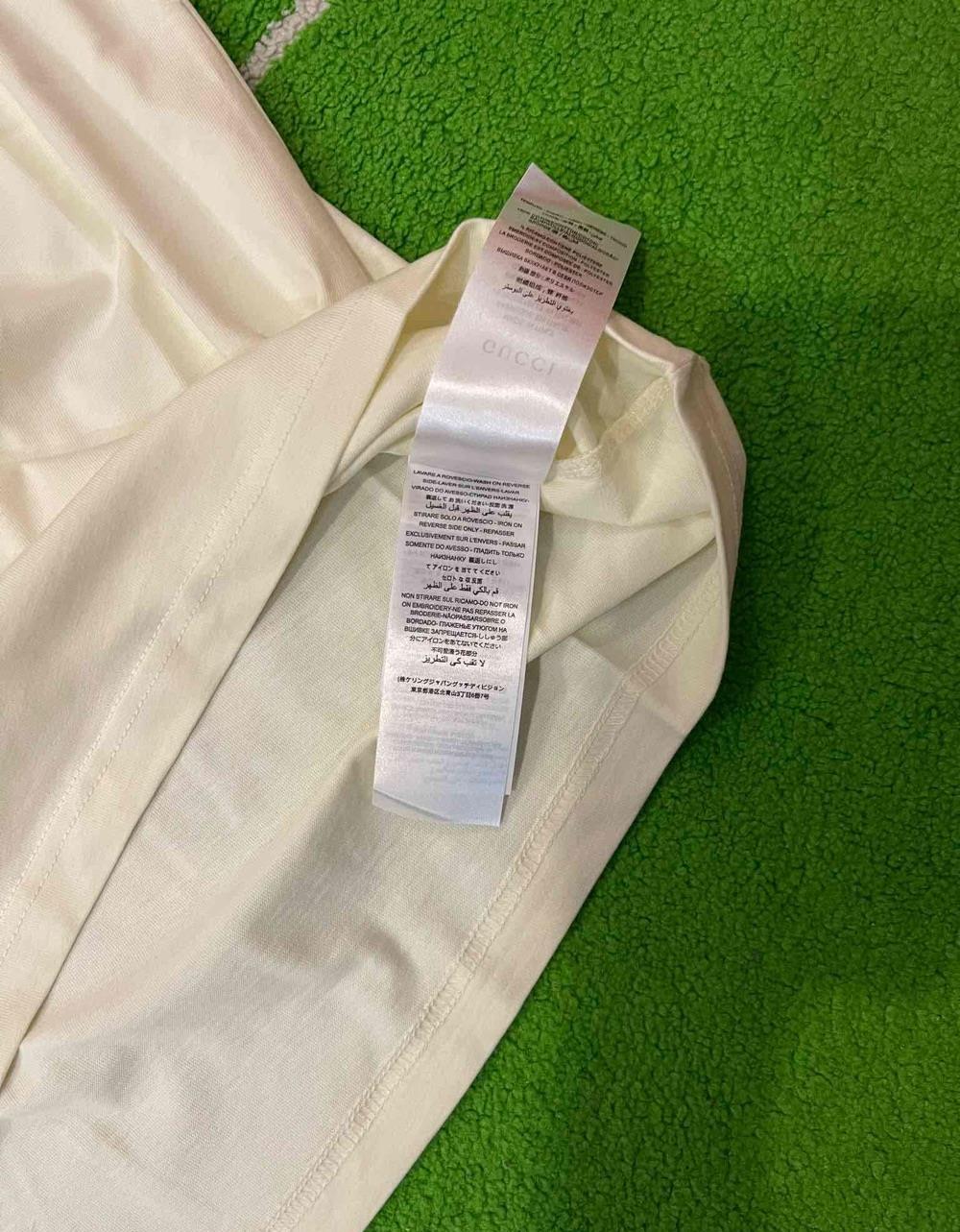 Tricou Gucci Bumbac 100% Calitate Premium Etichete si Cod QR Livrare cu verificare Fan Courier