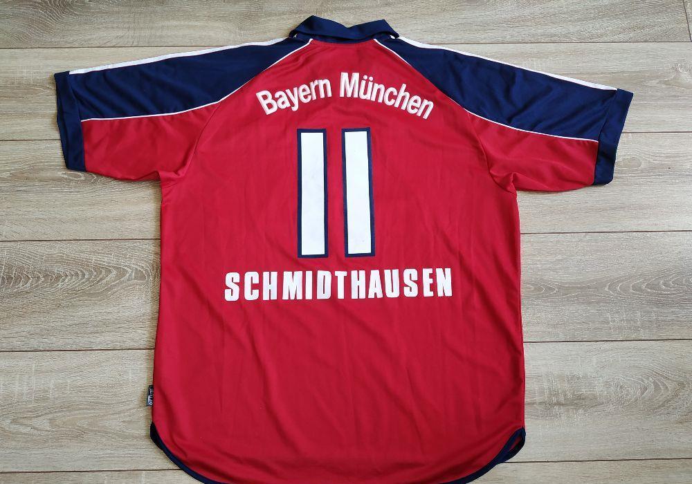 Tricou Vintage de Colectie Adidas FC Bayern München 1999-2001 mărimea XL